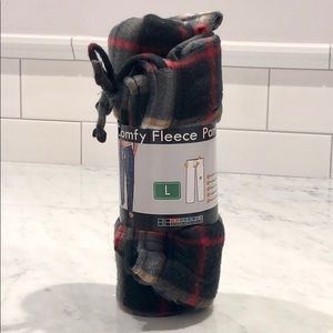 Men’s comfy fleece pants - L